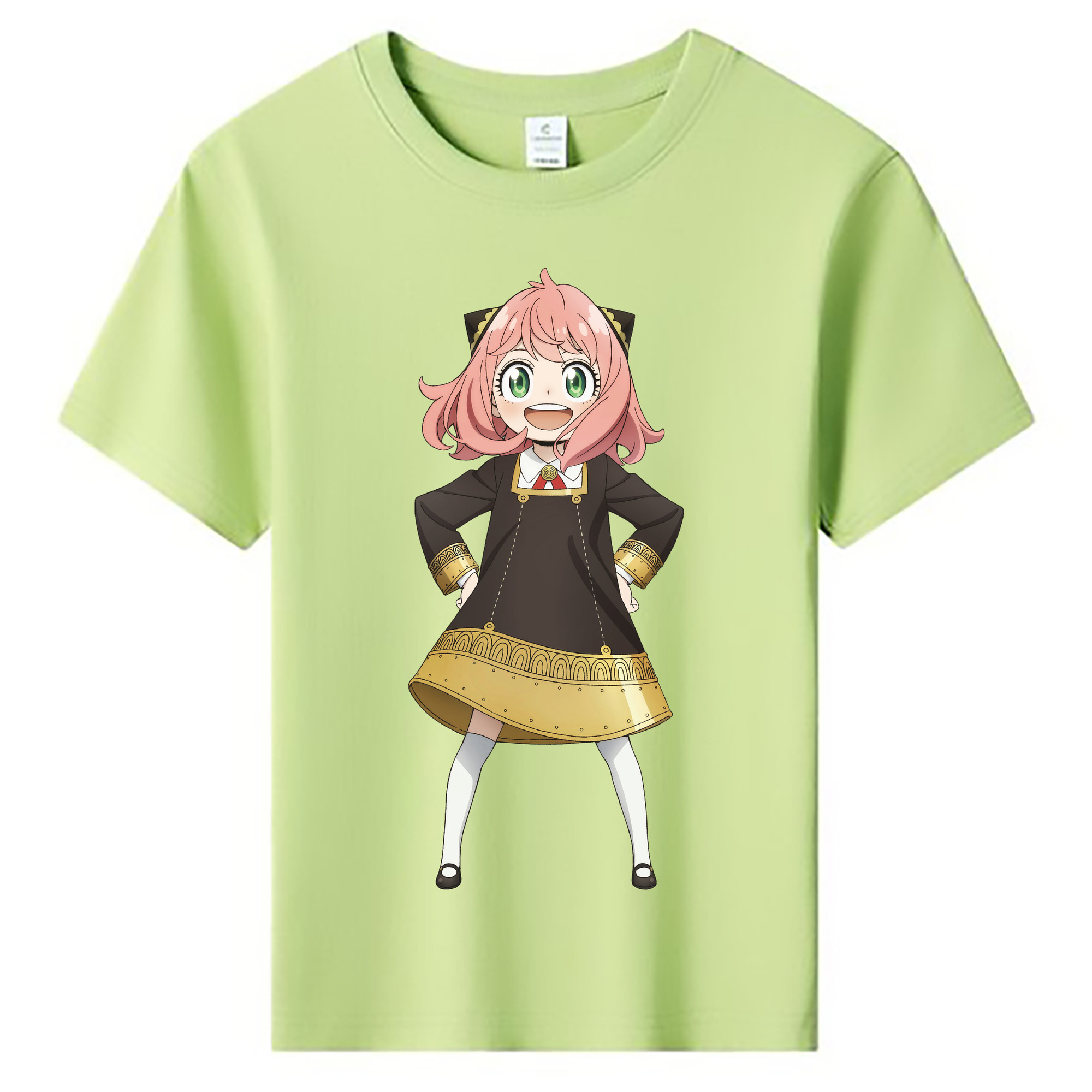 （画像用） SPY×FAMILY间谍家家酒 綿100％キッズTシャツ（フロントプリント）